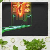 Club Raven Theedoek (Gevouwen)