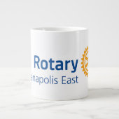 Club Rotary Est d'Indianapolis Café Mug (Devant)