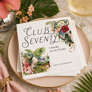 Club Seventy Conservatory Soirée servetten