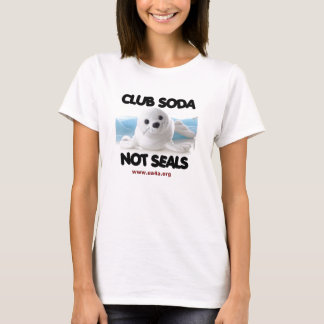 CLUB SODA- GEEN SEALS T-SHIRT