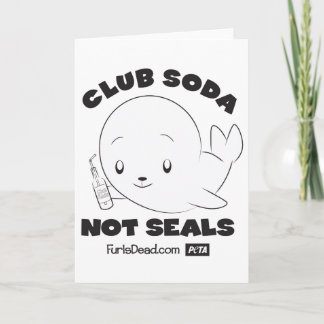 Club Soda, geen zeehonden Kaart