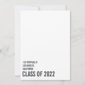 Club Summer Dance Musique Fête Ad Invitation (Dos)