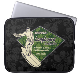 Club Surfing Diamond Hawaiian Neopree Wetsuit Laptop Sleeve