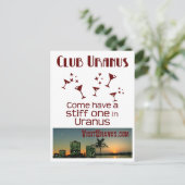 Club Uranus Briefkaart (Staand voorkant)