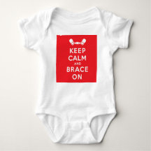 Clubfoot bewustzijn baby bodysuit baby shower cade