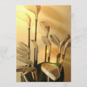 Clubs de golf sur invitation