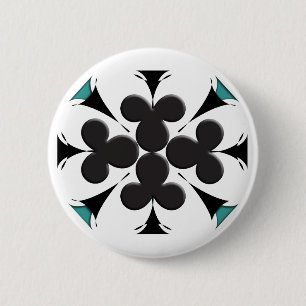 Clubs Ronde Button 5,7 Cm