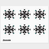 Clubs Ronde Sticker (Vel)