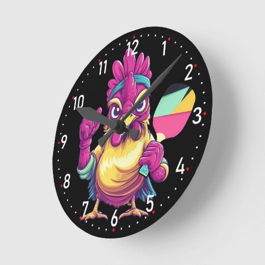 Cluck & Crush O’Clock Pickleball  Ronde Klok (Hoek)