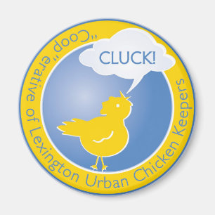 Cluck Logo Magnet Magneet