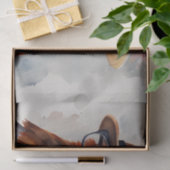 Clucky Couture: Modieuze Vogel in Decoupage Tissuepapier (Geschenk)