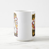 Clucky Scholar Fluent in Vogeltaal Koffiemok (Center)