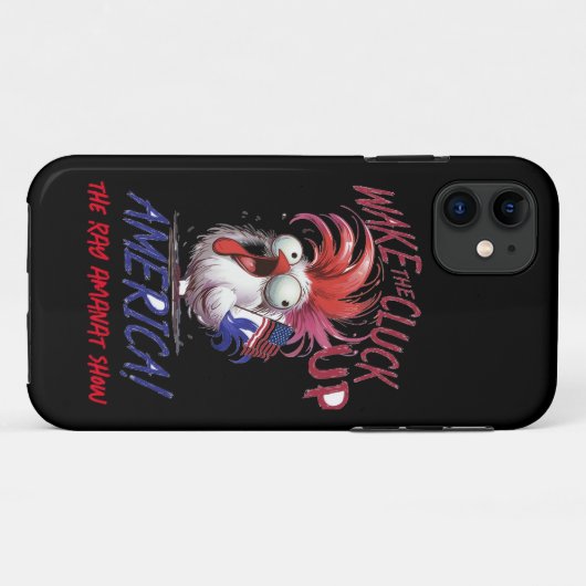 Clucky the Chicken iPhone 12 coque (Dos (Horizontal))