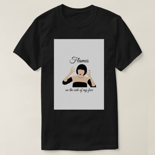 Clue Mrs White Wenskaart T-shirt (Design voorkant)