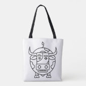Clueless Bull _ Tote Bag (Dos)