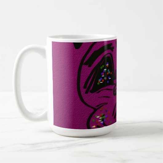 Clueless Bunny Mug (Gauche)