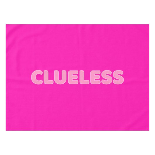 Clueless I Tafelkleed (Voorkant (Horizontaal))