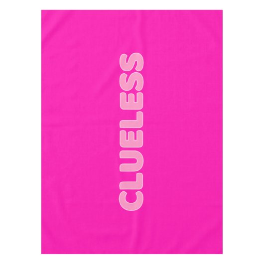 Clueless I Tafelkleed (Voorkant)