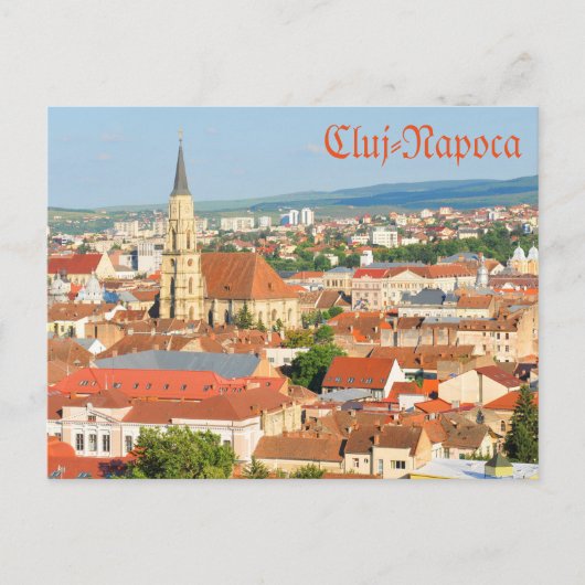 Cluj Napoca Briefkaart (Voorkant)