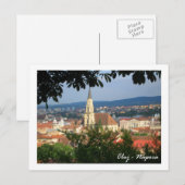 Cluj-Napoca Briefkaart (Voorkant / Achterkant)