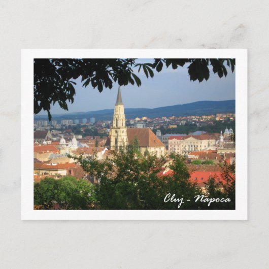 Cluj-Napoca Briefkaart (Voorkant)