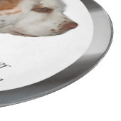 Clumber Spaniel Kerstmis Snijplank (Hoek)