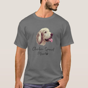 Clumber spaniel Ma Cute Puppy Dog Owner Clumber S T-shirt