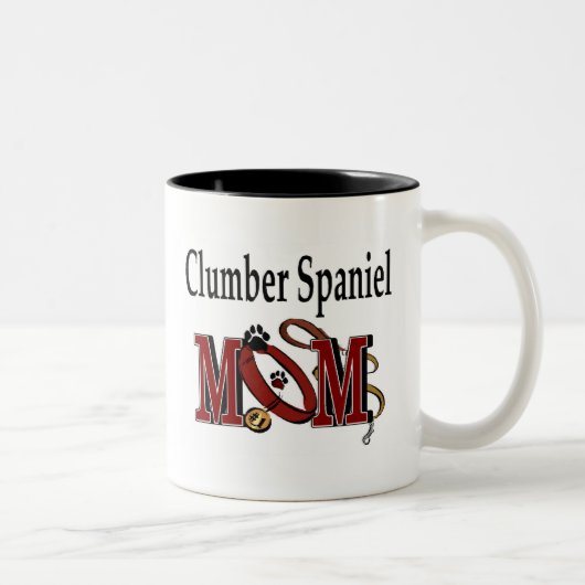 Clumber Spaniel Maman Mug (Droit)