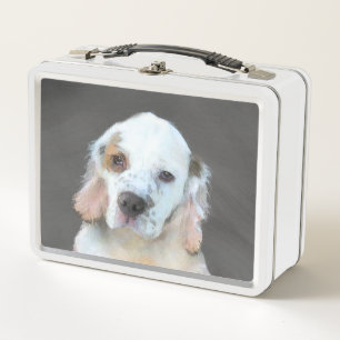 Clumber-spaniel schilderen - Kute Original Dog Art