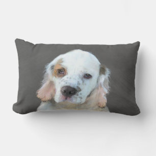 Clumber-spaniel schilderen - Kute Original Dog Art Kussen