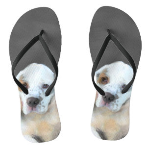 Clumber-spaniel schilderen - Kute Original Dog Art Teenslippers
