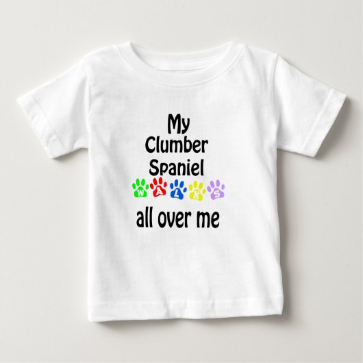 Clumber Spaniel wandelingen ontwerp (Voorkant)
