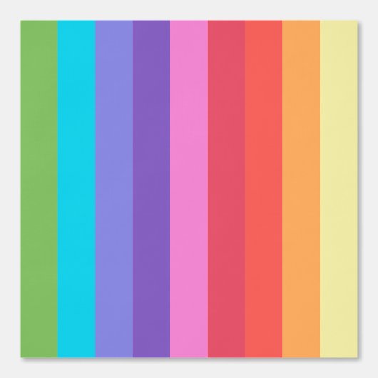 Clumpy Snoep Stripe FC Verticaal Behang (Voorkant)