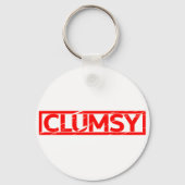 Clumsy Stamp Sleutelhanger (Achterkant)