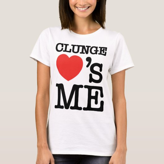CLUNGE LOVE's ME T-shirt (Voorkant)