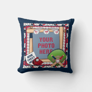 Cluster De Baseball, Coussin-Sq Frame. COUSSIN PHO