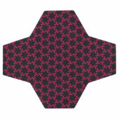 Cluster de fleurs rose et noire (Plat)