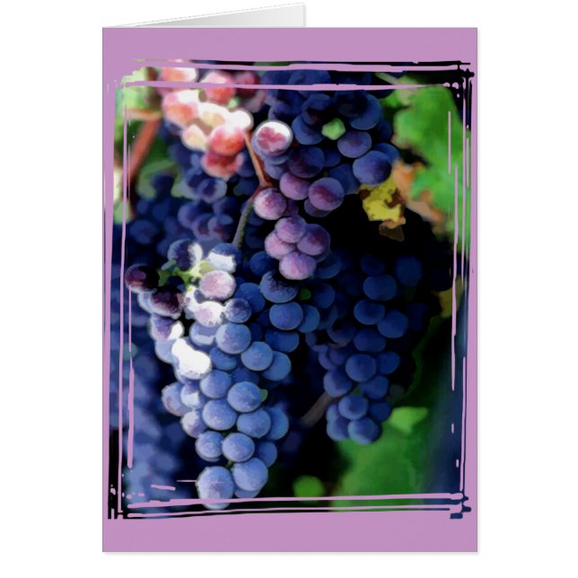 Cluster de raisins violets (Devant)