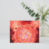 Cluster HIV-virus 1 Briefkaart (Staand voorkant)