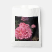 Cluster roze rozen bedankzakje (Voorkant)