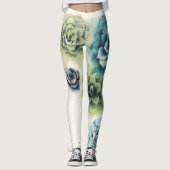Cluster Succulenten Leggings (Voorkant)