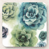 Cluster Succulenten Onderzetter (Voorkant)