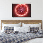 Cluster van Blastomeres die een Morula vormt Canvas Afdruk (Insitu (Slaapkamer))