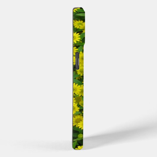 cluster van kleine gele wilde bloemen Case-Mate iPhone case (Achterkant / Rechts)