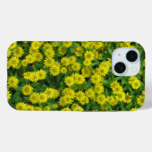 cluster van kleine gele wilde bloemen Case-Mate iPhone case (Achterkant (horizontaal))