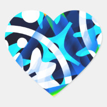 Cluster van kleurrijke Abstracte vormen