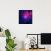 Cluster van Pandora - Abell 2744 Galaxies Poster (Thuiskantoor)