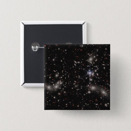 Cluster van Pandora Vierkante Button 5,1 Cm (Voorkant /achterkant)