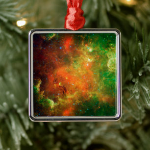 Clusters van sterren in de Noord-Amerikaanse nevel Metalen Ornament