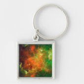 Clusters van sterren in de Noord-Amerikaanse nevel Sleutelhanger (Voorkant)